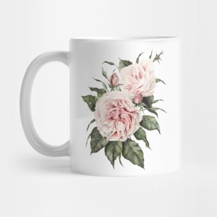 Pink Garden Roses Mug